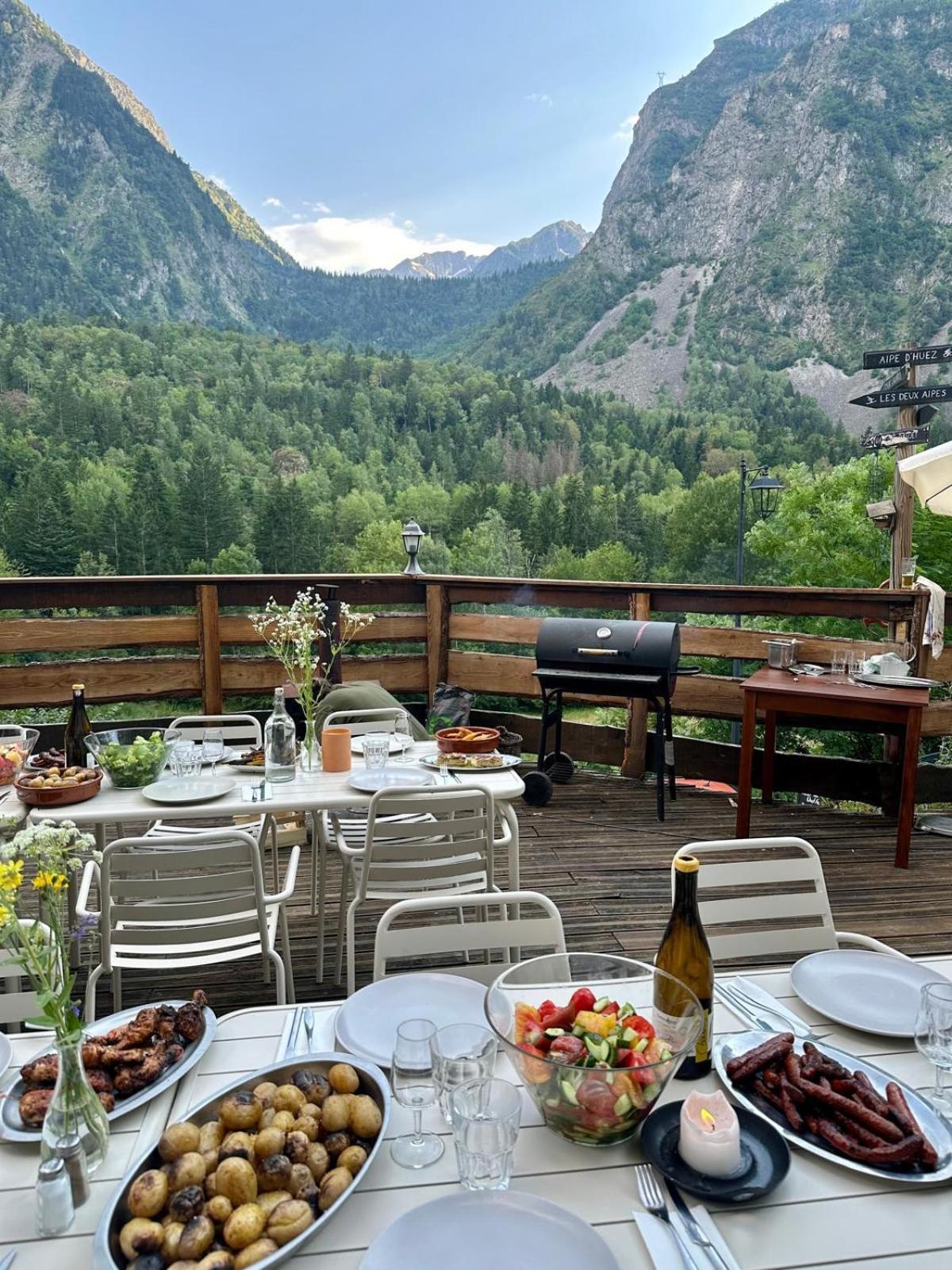 Hotel Au Bon Accueil Les Deux Alpes Dış mekan fotoğraf