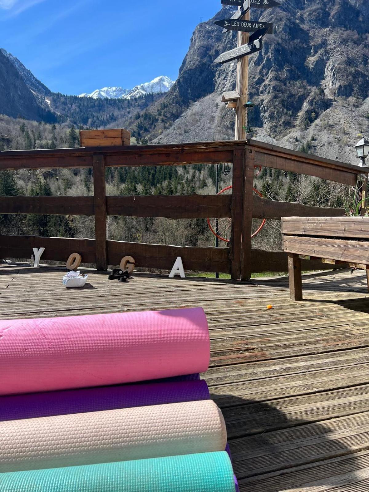 Hotel Au Bon Accueil Les Deux Alpes Dış mekan fotoğraf