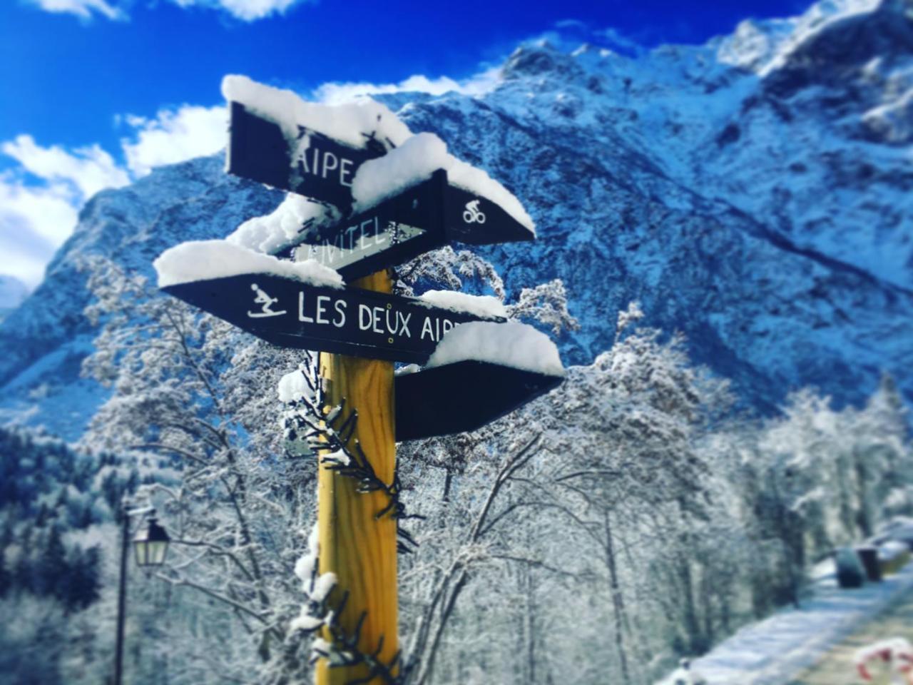 Hotel Au Bon Accueil Les Deux Alpes Dış mekan fotoğraf